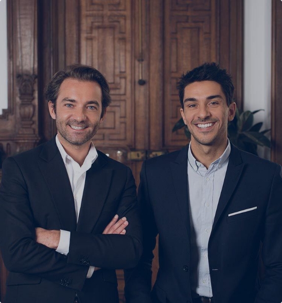 Guillaume de Roquemaurel and Vincent Luciani - Artefact - Our co-founders and co-ceos