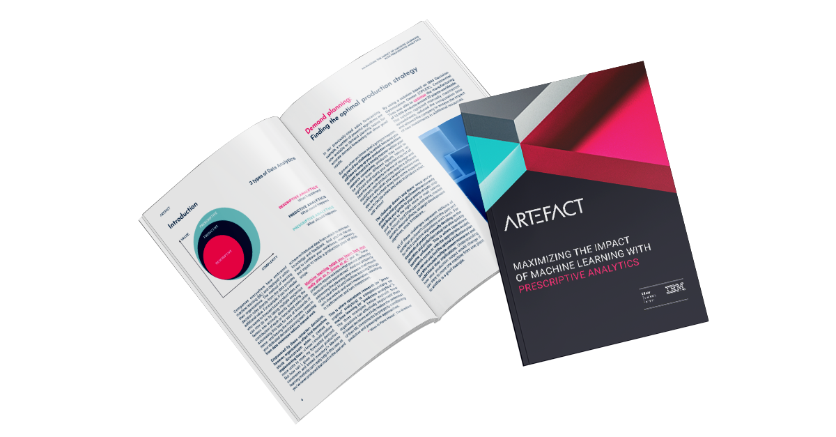 Artefact x IBM White Paper – Maximizing the impact of Machine Learning with prescriptive analytics