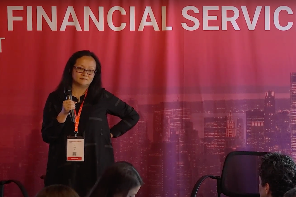 Dr. Sai Zeng, Head of AI CoE & Distinguished Engineer at UBS, at AI for Financial Services NYC – AI Successes in Investment Management